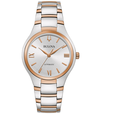 Bulova Classic 98L313 Two-tone Gold Stainless Steel Automatic Women Watch