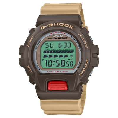 Casio G-Shock DW-6600PC-5D Beige Resin Strap Men Watch Malaysia