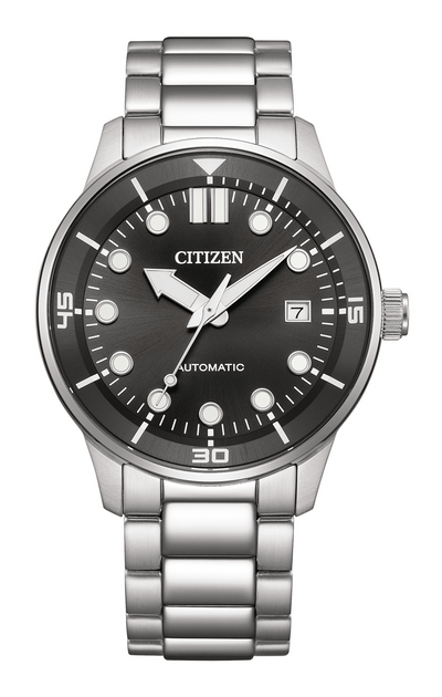 Citizen Mechanical NJ0191-83E Black Dial Steel Automatic Men Watch