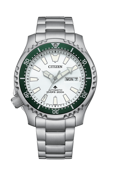 Citizen Promaster NY0168-64A Fugu Automatic Diver White Dial Men Watch