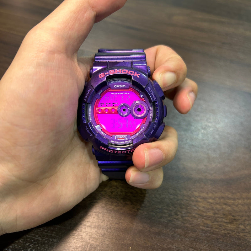 [Pre-Owned] Casio G-Shock GD-100SC-6D Rare Purple Men Watch