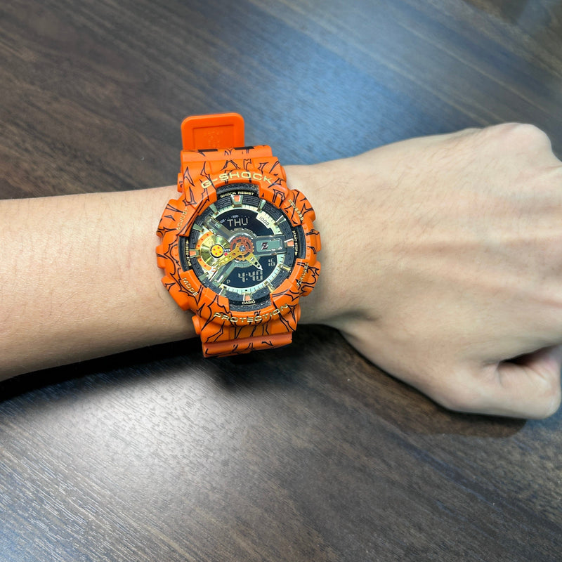 [Pre-Owned] Casio G-Shock X Dragonball Z GA-110JDB-1A4JR Limited Edition Men Watch