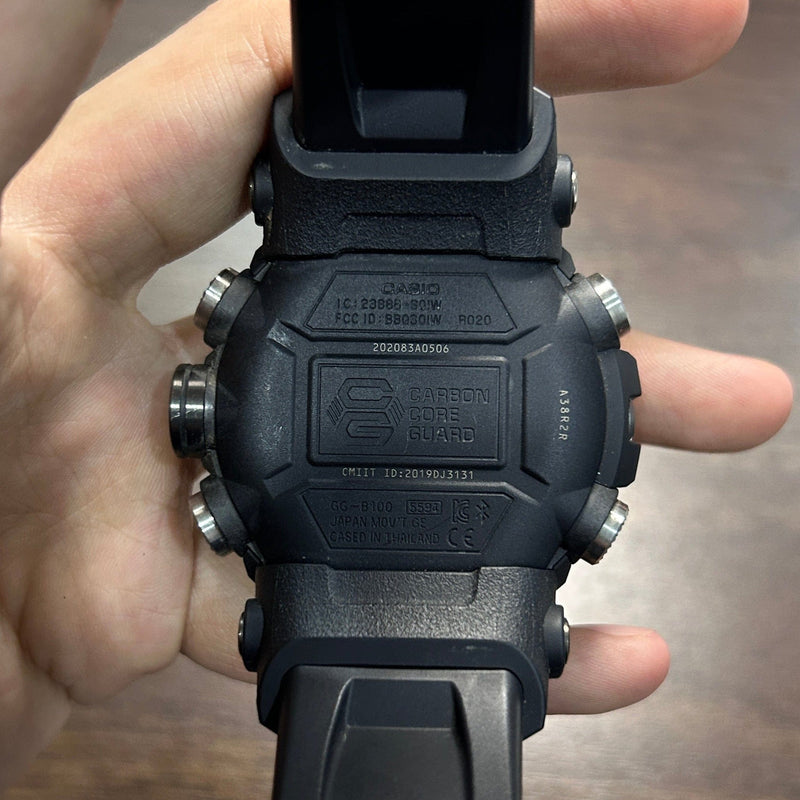 [Pre-Owned] Casio G-Shock Mudmaster GG-B100-1B Bluetooth Triple Sensor Men Watch