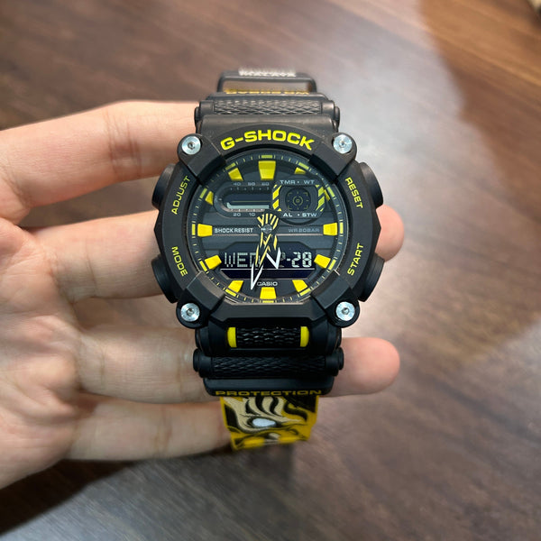 [Pre-Owned] Casio G-Shock X Harimau Malaya GA-900FAM-1A9 Limited Edition Men Watch