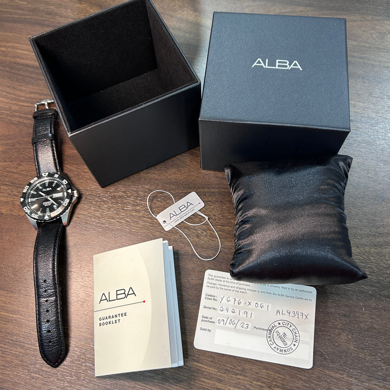 [Pre-Owned] Alba Mechanical AL4397X Automatic Men Watch