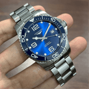 [Pre-Owned] Longines HydroConquest Automatic 41mm Ceramic Bezel Sunray Blue Men Watch