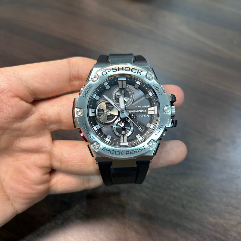 [Pre-Owned] Casio G-Shock G-Steel GST-B100-1A Tough Solar Bluetooth Men Watch