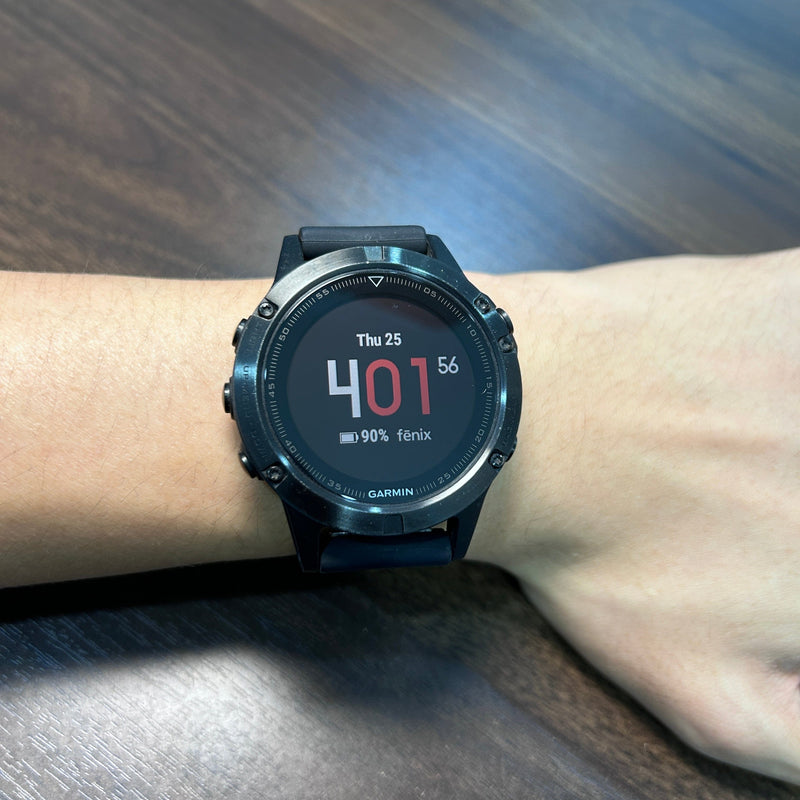 [Pre-Owned] Garmin Fenix 5 Sapphire (Black) Smartwatch