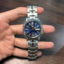 [Pre-Owned] Seiko 5 Classic SNKL79K1 Blue Automatic Men Watch