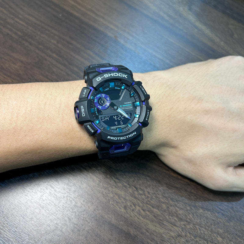 [Pre-Owned] Casio G-Shock G-Squad GBA-900-1A6 Bluetooth Purple Men Watch