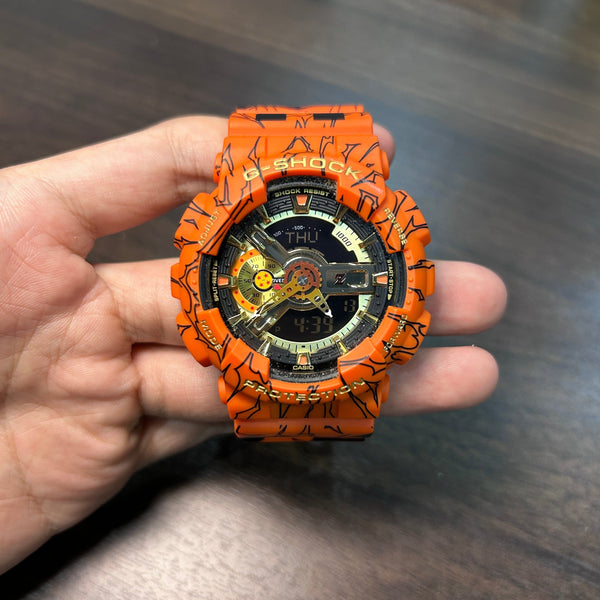 [Pre-Owned] Casio G-Shock X Dragonball Z GA-110JDB-1A4JR Limited Edition Men Watch