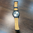 [Pre-Owned] Coach Two-Tone Blue Leather Chronograph Men Watch