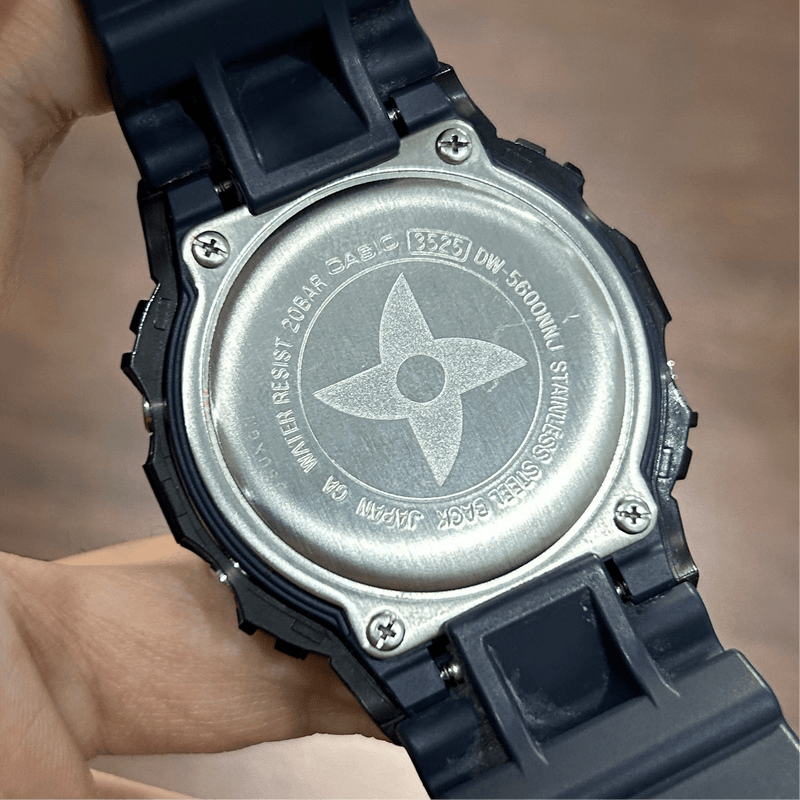 [Pre-Owned] Casio G-Shock DW-5600NNJ-2 Ninja Edition Digital Men Watch (Japan Set)