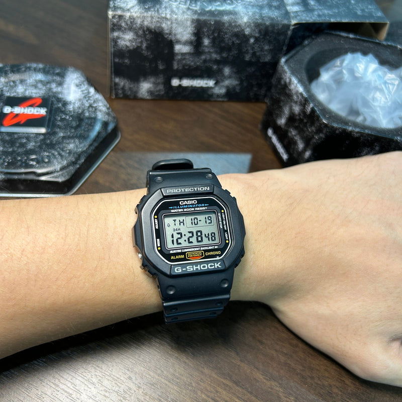 [Pre-Owned] Casio G-Shock DW-5600E-1V Classic Petak Men Watch