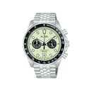 Alba Active A4B033X Lumi Quartz Chronograph Stainless Steel Men Watch
