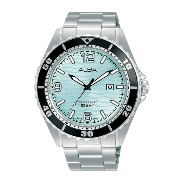 Alba Active AG8N51X Quartz Stainless Steel Light Blue Dial Men Watch