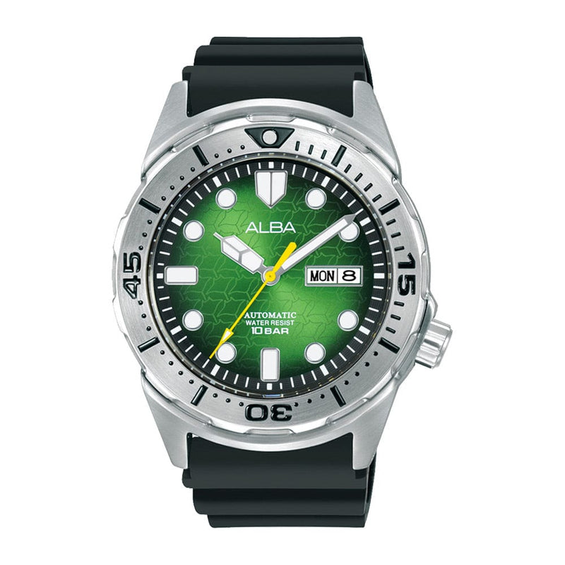 Alba Mechanical AL4447X Green Monster Automatic Men Watch