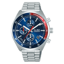 Alba Active AM3A37X Pepsi Stainless Steel Quartz Chronograph Men Watch