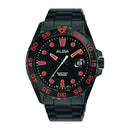 Alba Active AS9N29X Black Stainless Steel Quartz Chronograph Men Watch