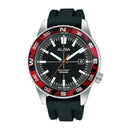 Alba Active AS9Q23X Black Dial Leather Quartz Men Watch