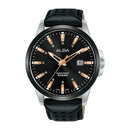 Alba Active AS9Q63X Leather Black Dial Quartz Men Watch