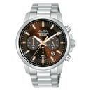 Alba Active AT3J51X Brown Stainless Steel Quartz Chronograph Men Watch