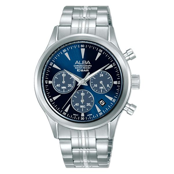 Alba Active AT3K51X Stainless Steel Quartz Chronograph Men Watch