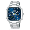 Alba Active AT3L01X1 Stainless Steel Quartz Chronograph Men Watch
