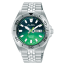 Alba Active Planet Series AV3579X Earth Stainless Steel Quartz Men Watch