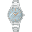 Alba Fashion AH7AQ3X Analog Grey Dial Stainless Steel Women Watch 