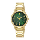 Alba Fashion AH7BD6X Stainless Steel Green Dial Quartz Women Watch