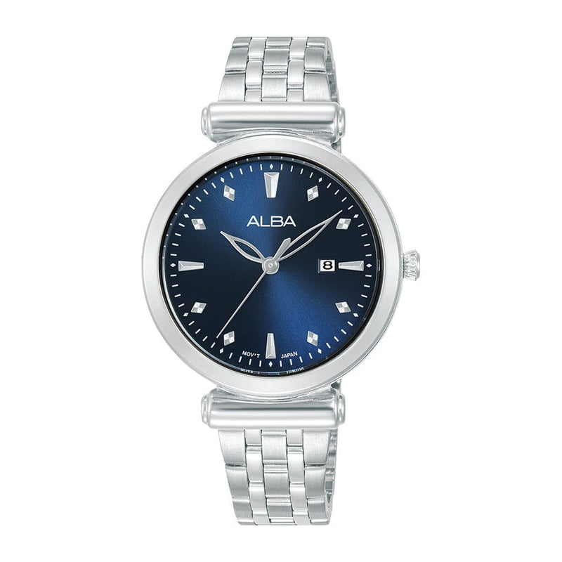 Alba Fashion AH7CQ5X Quartz Blue Dial Women Watch