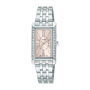 Alba Fashion AK3063X Stainless Steel Pink Square Quartz Women Watch