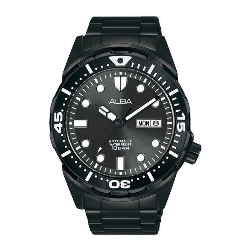 Alba Mechanical AL4367X Automatic Stainless Steel Quartz Men Watch