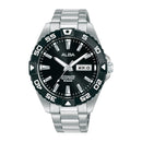 Alba Mechanical AL4385X Automatic Stainless Steel Black Dial Men Watch
