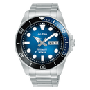 Alba Mechanical AL4543X Automatic Stainless Steel Blue Dial Men Watch