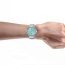 Alba Prestige A5B007X Light Blue Sweeping Second Quartz Men Watch