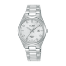 Alba Prestige AH7ES5X Silver Dial Stainless Steel Quartz Women Watch