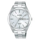 Alba Prestige AJ6209X Silver Dial Stainless Steel Quartz Men Watch