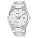 Alba Prestige AS9V85X Silver Dial Stainless Steel Quartz Men Watch