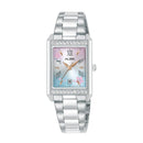 Alba SIGNA AH7FA1X1 Analog Pink Blue Dial Stainless Steel Women Watch