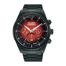 Alba Sign A AT3H91X Black Stainless Steel Quartz Men Watch