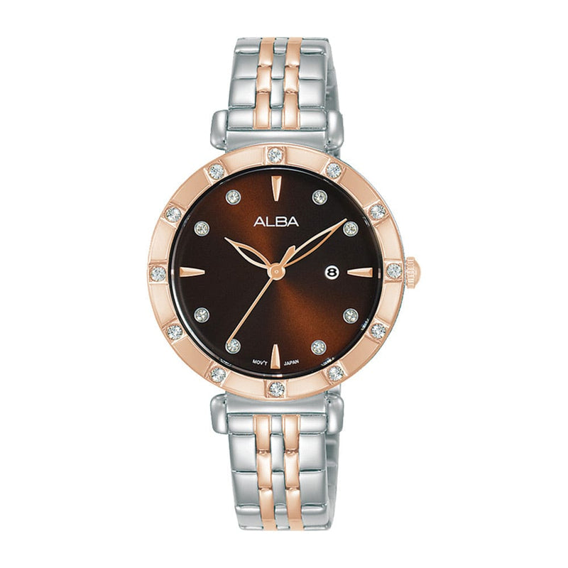 Alba Fashion AH7AA6X Analog Stainless Steel Women Watch Malaysia