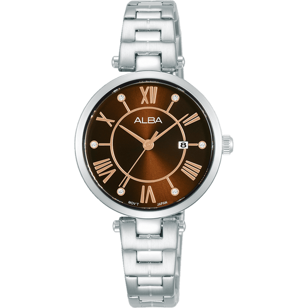 Alba Fashion AH7AN7X Analog Stainless Steel Women Watch Malaysia