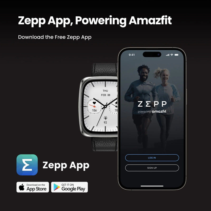 Amazfit Active 2 Square AMOLED Lifestyle Men Smartwatch