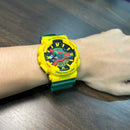 [Pre-Owned] Casio G-Shock GA-110RF-9A Rastafarian Green Limited Edition Men Watch