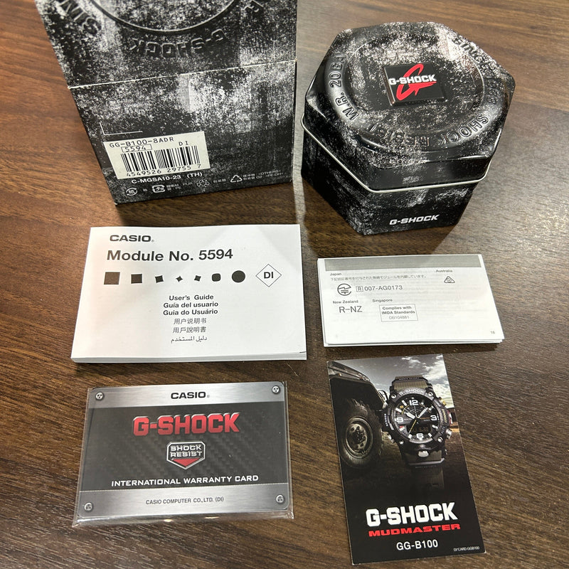 [Pre-Owned] Casio G-Shock Mudmaster GG-B100-8A Men Watch