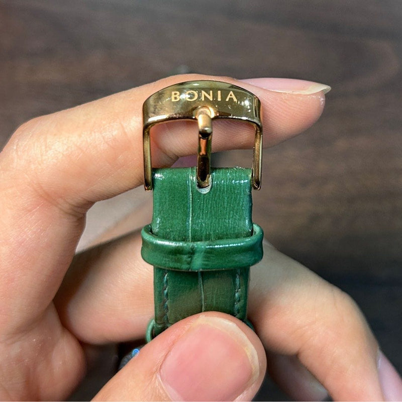 [Pre-Owned] Bonia Contemporary Limited Edition Leather Automatic Women Watch (FREE Bonia Watch Winder)