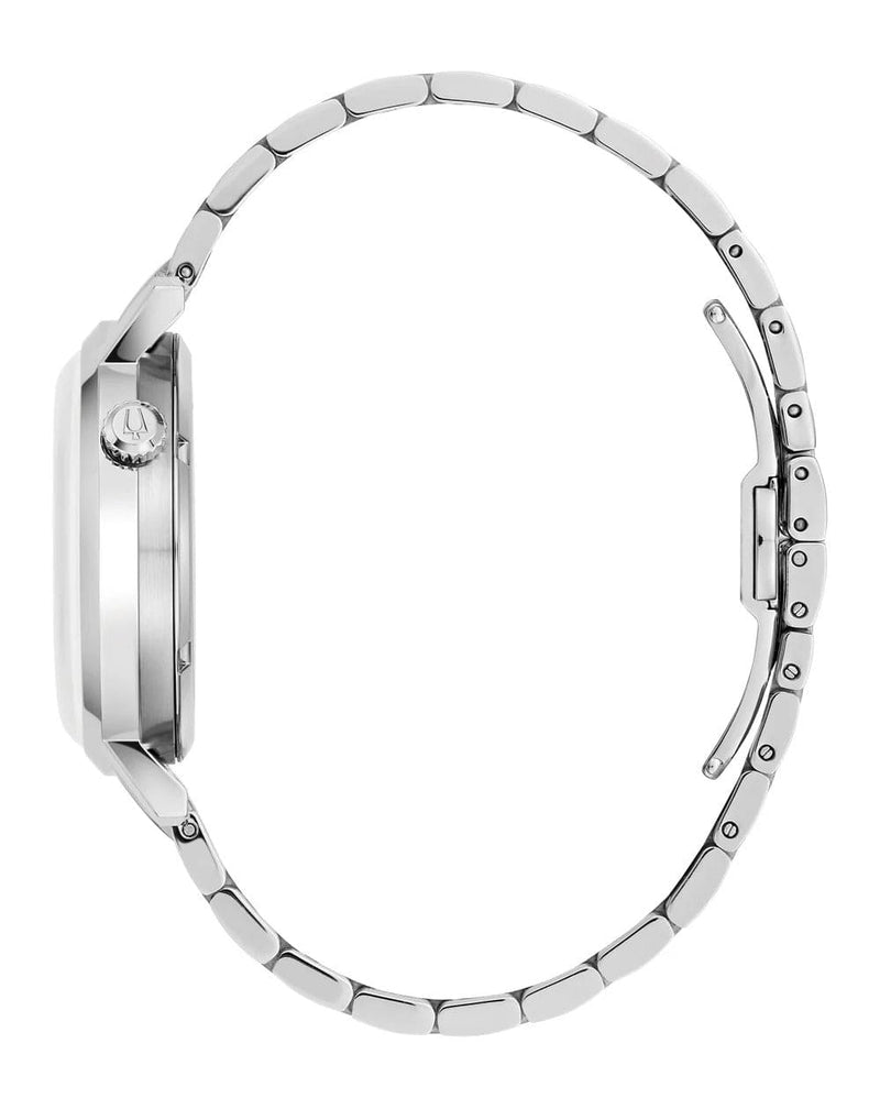 Bulova Aerojet 96A320 Open Heart Stainless Steel Automatic Men Watch