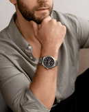 Bulova Lunar Pilot 96B258 Chronograph Stainless Steel Quartz Men Watch